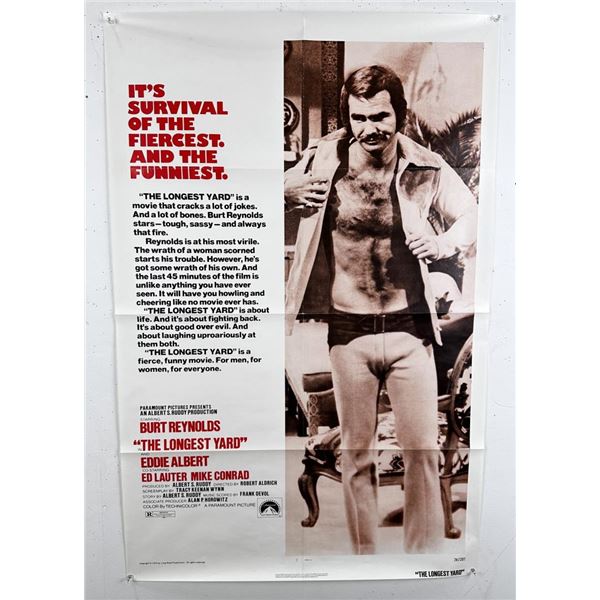 Burt Reynold The Longest Yard Movie Poster