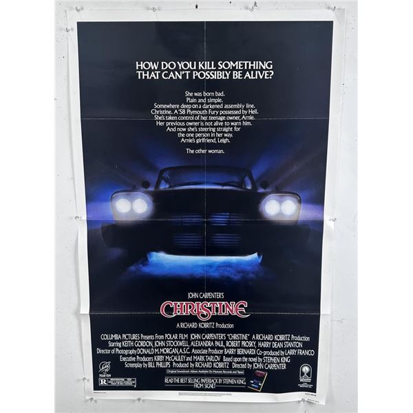 John Carpenter's Christine Movie Poster