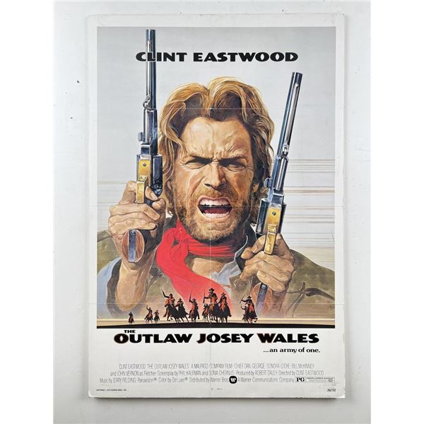 Clint Eastwood Outlaw Josey Wales Movie Poster