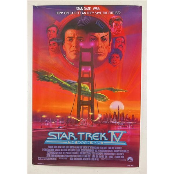 Star Trek IV The Voyage Home Movie Poster
