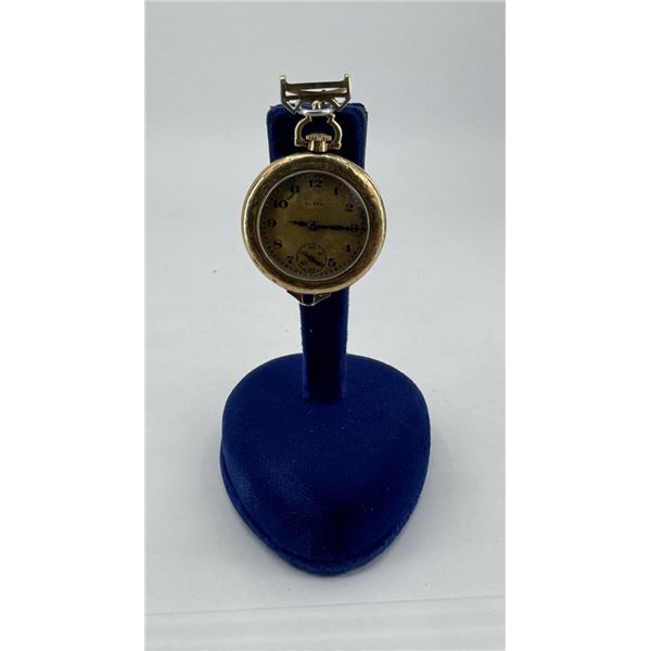Antique Elgin Converted Ladies Pocket Wrist Watch