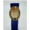 Image 2 : 12k Gold Filled Shell Cameo Brooch