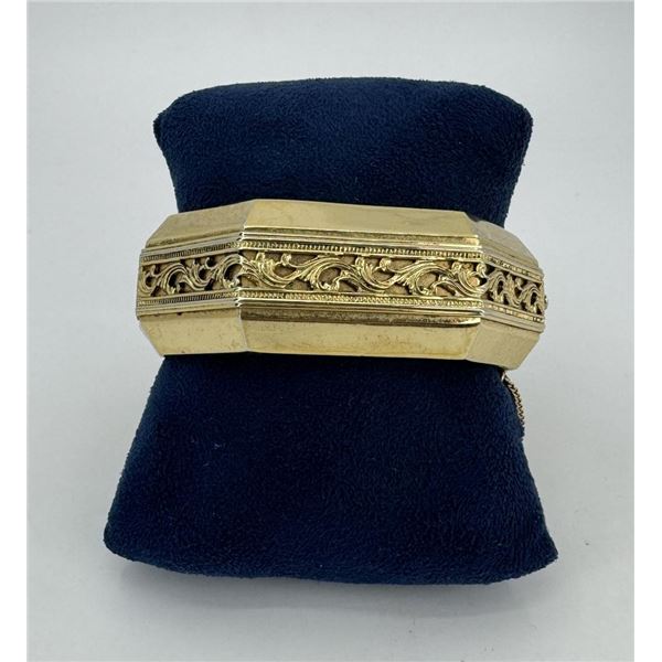 Whiting & Davis Clamp Bangle Bracelet