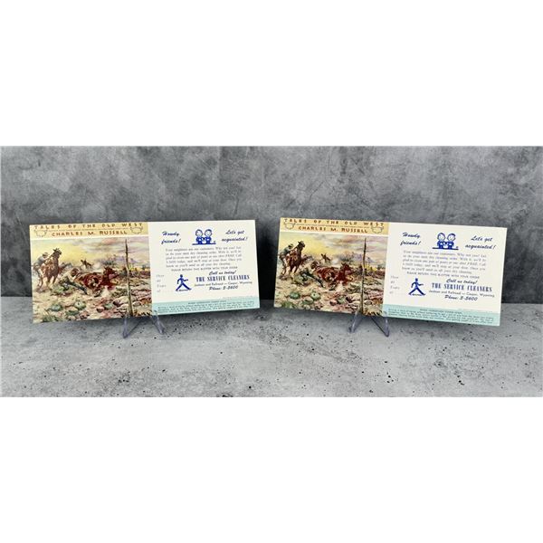 Charles M. Russell Casper Wyoming Ink Blotters
