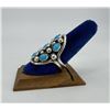 Image 2 : Navajo Sterling Silver Turquoise Ring