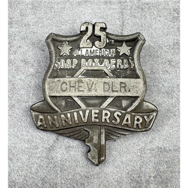 25th All American Soap Box Derby Badge