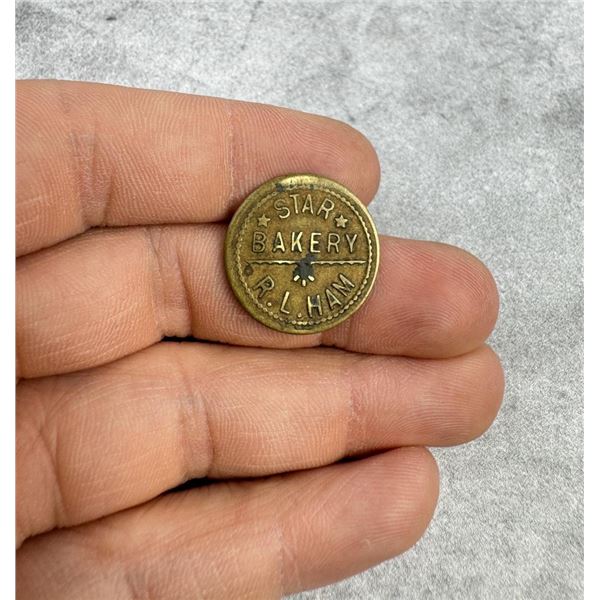 Star Bakery R.L. Ham Blackwell Oklahoma Token