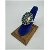 Image 1 : Zuni Petit Point Turquoise Sterling Ring