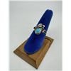 Image 1 : Navajo Turquoise Sterling Silver Ring
