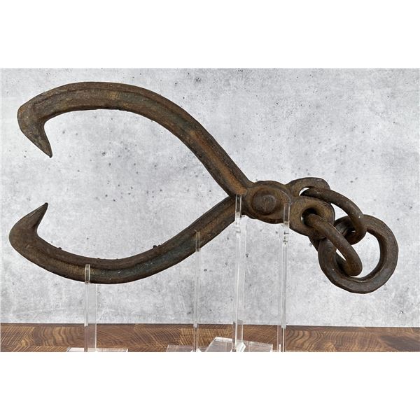 Antique Montana Logging Tongs
