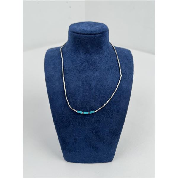 Navajo Liquid Sterling Silver Necklace