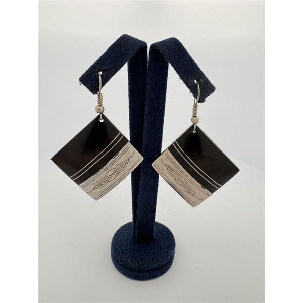 Tuareg African Ebony Earrings