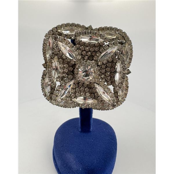Rhinestone Costume Jewelry Brooch