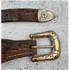 Image 1 : Sterling Silver Cowboy Ranger Belt Buckle Set