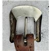 Image 3 : Sterling Silver Cowboy Ranger Belt Buckle Set
