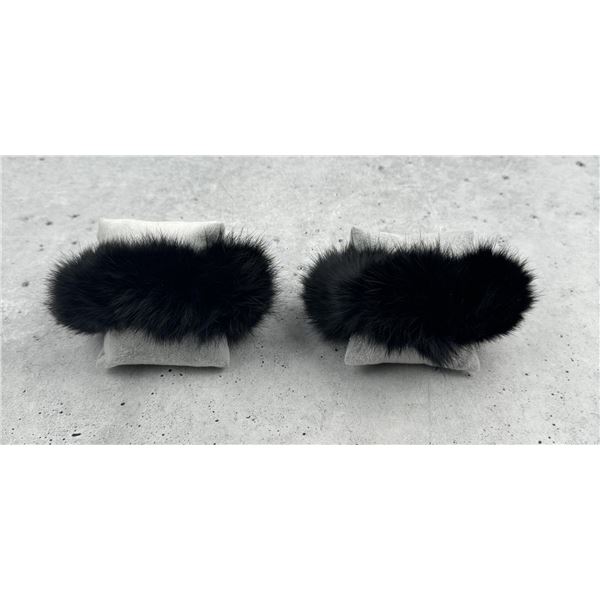 Mink Fur Bracelets Muffs
