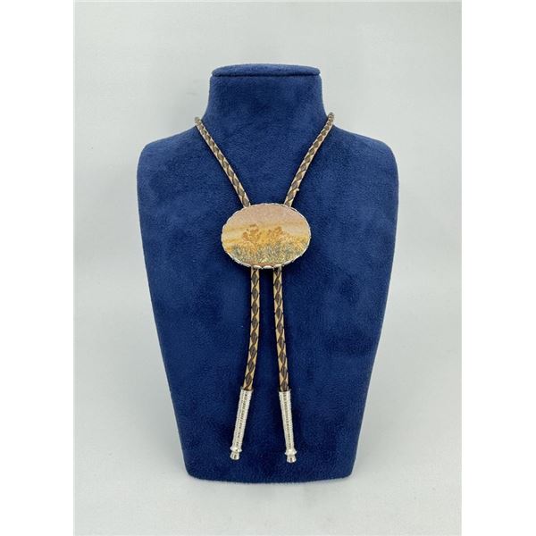 Montana Jasper Bolo Tie