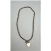Image 2 : Sterling Silver Heart Chain Necklace