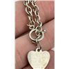 Image 3 : Sterling Silver Heart Chain Necklace