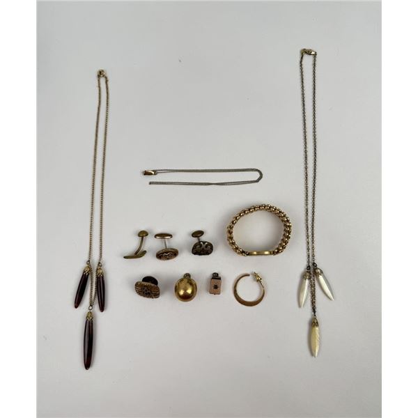 Antique Gold Filled Jewelry Lot