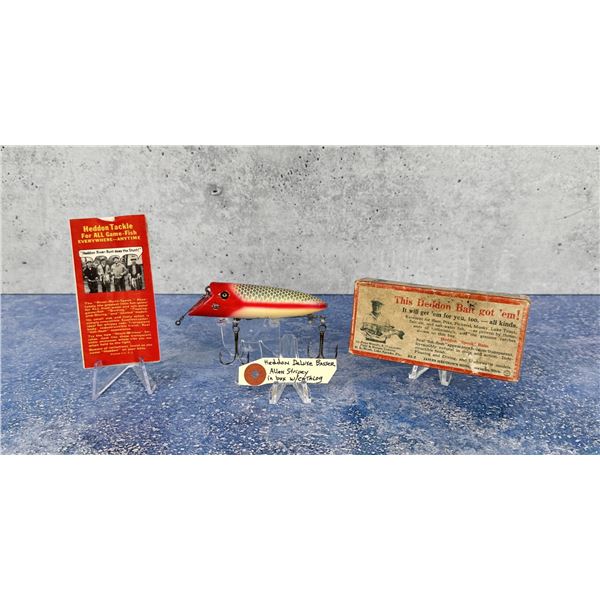 Heddon Deluxe Basser Allen Stripey Fishing Lure