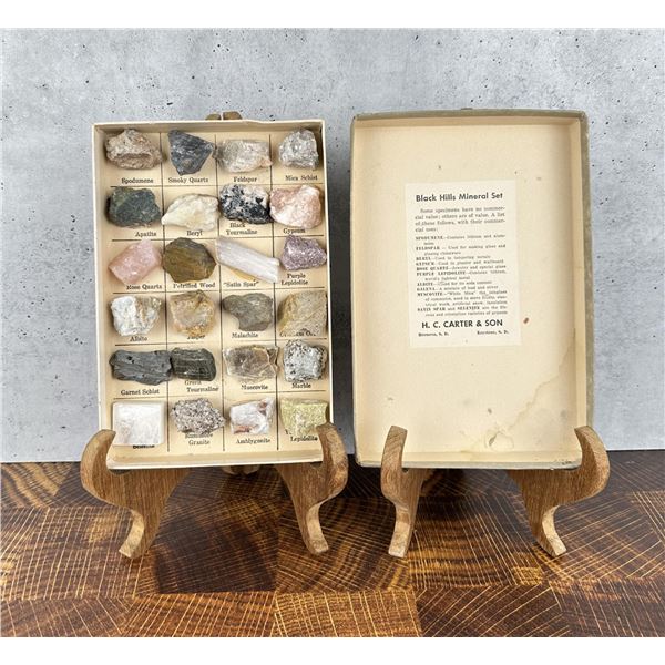 H. Carter Black Hills Mineral Set