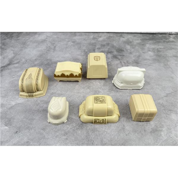 Collection of Antique Celluloid Ring Boxes