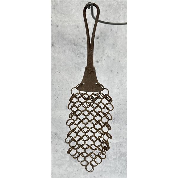Antique Chainmail Pot Scrubber