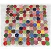 Image 1 : Antique YoYo Quilt Square