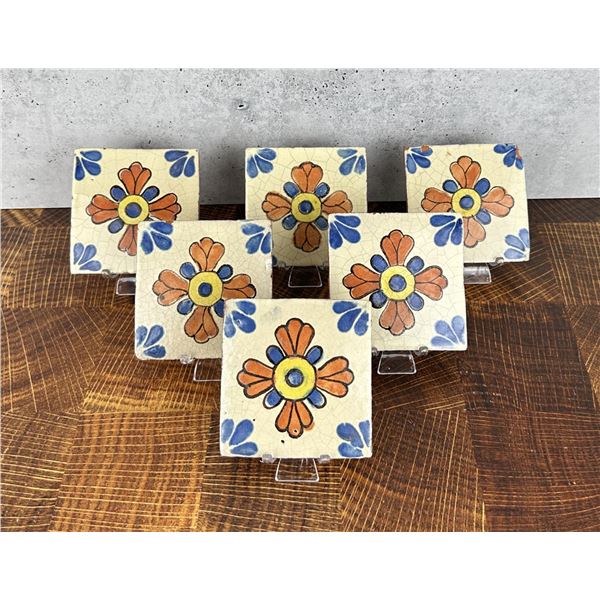 Collection of Mexican Talavera Tiles