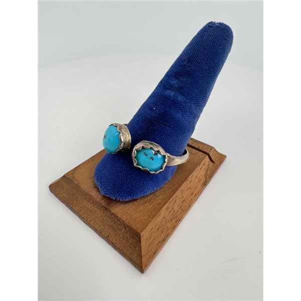 Navajo Sterling Silver Turquoise Ring