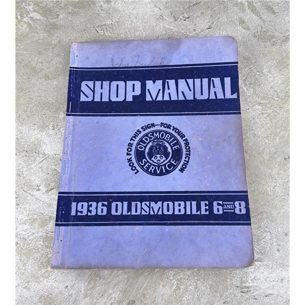 1936 Oldsmobile Shop Manual