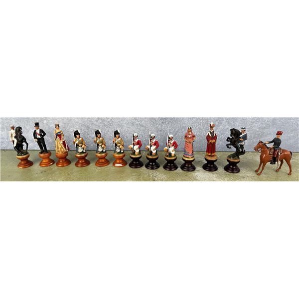 Franklin Mint The Raj Chess Set