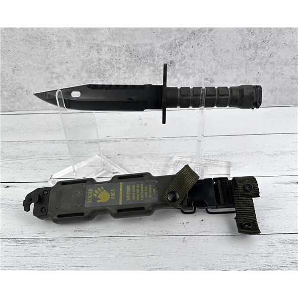 Buck 188 M9 Phrobis Black Blade Bayonet Knife