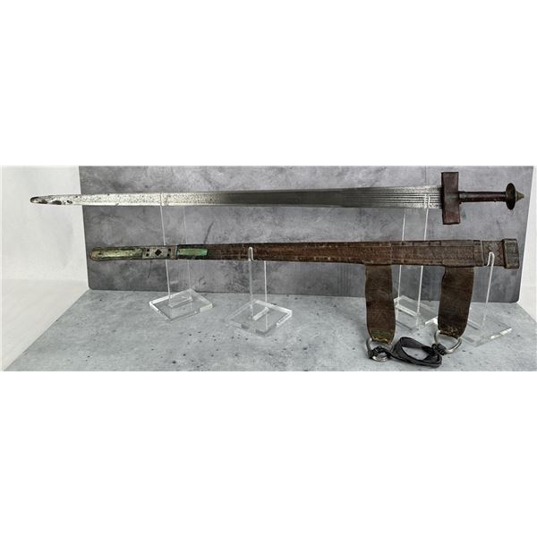 Saharan Tuareg Steel Takouba Sword