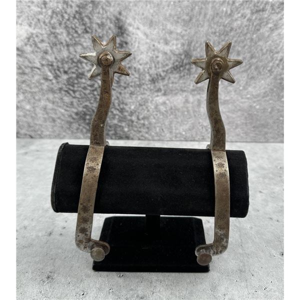 Buermann Steel Montana Cowboy Spurs