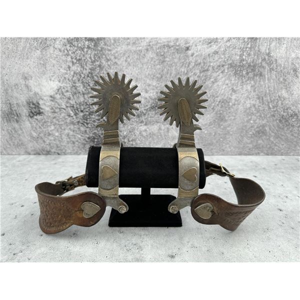 E. Falk Schnitger Montana Cowboy Spurs