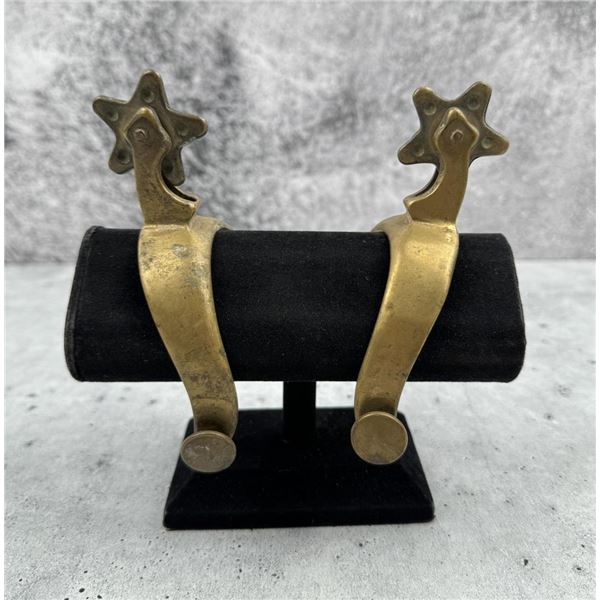 Buermann Bronze Montana Cowboy Spurs