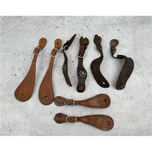 Antique Cowboy Spur Straps