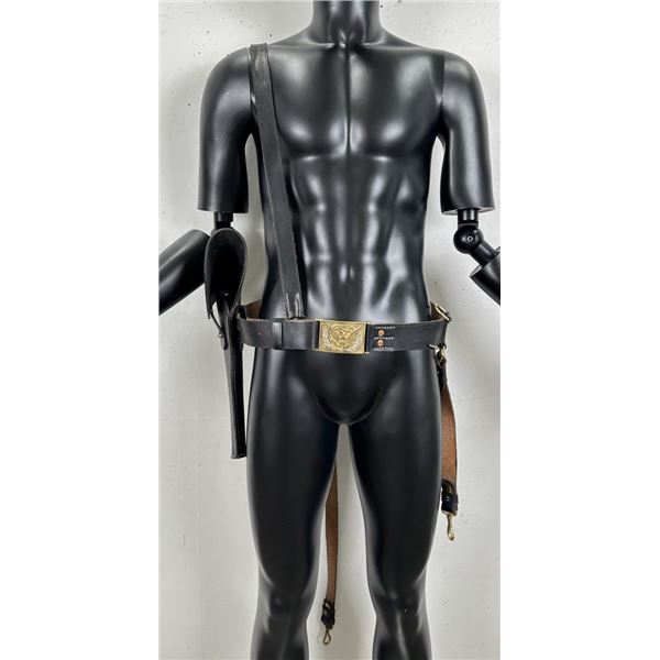 Civil War Pistol Belt and Holster