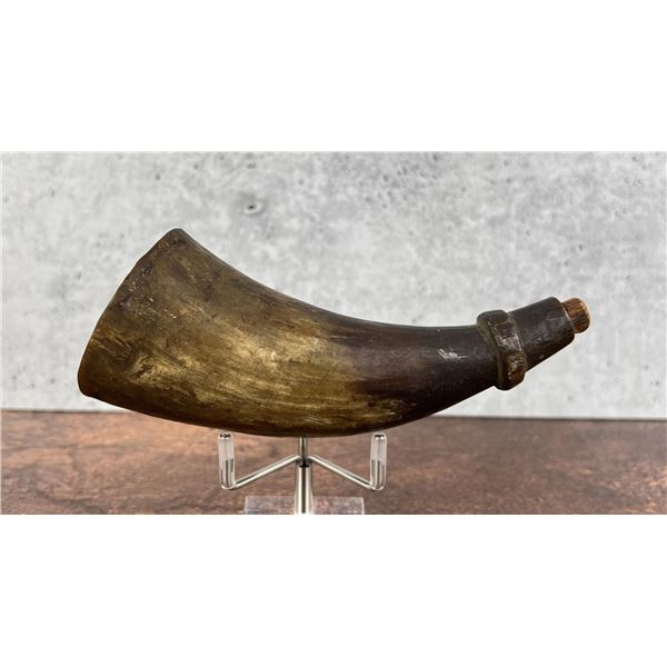 Antique Montana Frontier Powder Horn