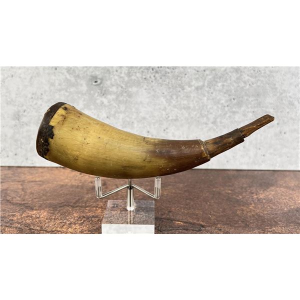 Antique Montana Frontier Powder Horn