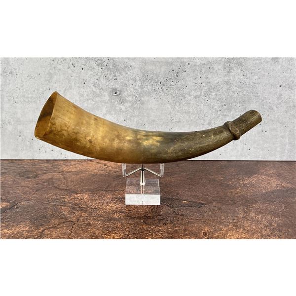 Antique Montana Frontier Powder Horn