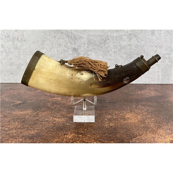 Antique Montana Frontier Powder Horn