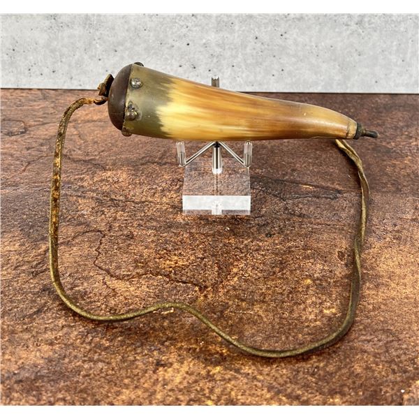 Custom Made Frontier Powder Horn