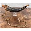 Image 1 : Custom Made Frontier Powder Horn