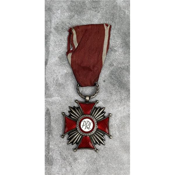 WW2 Polish Silver Cross of Merit Medal