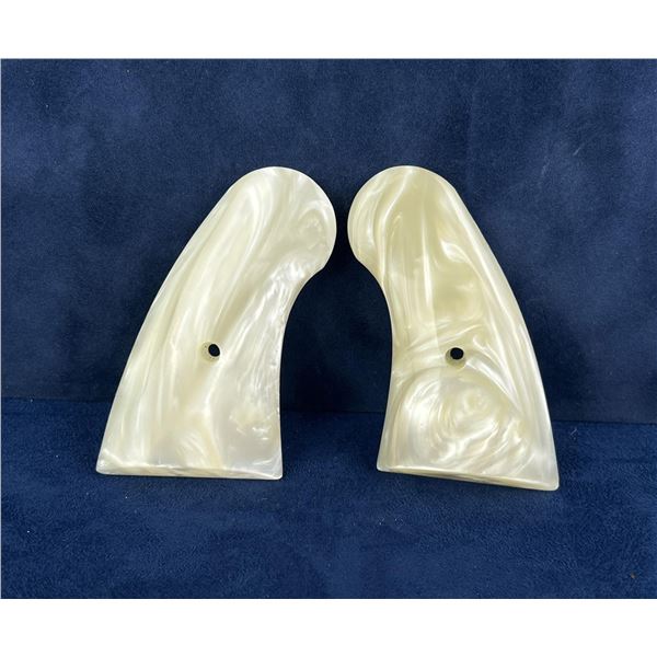 Colt Python I Frame Mother of Pearl Pistol Grips