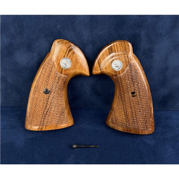 Colt Python Factory Wood Pistol Grips