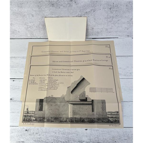 British Artillery Diagrams Prints